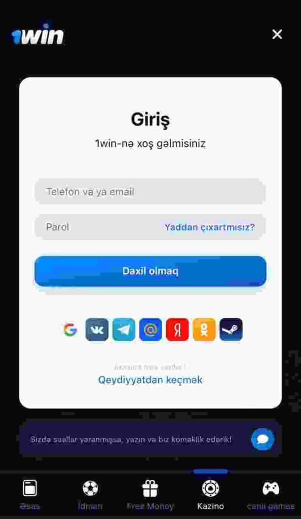1win giriş